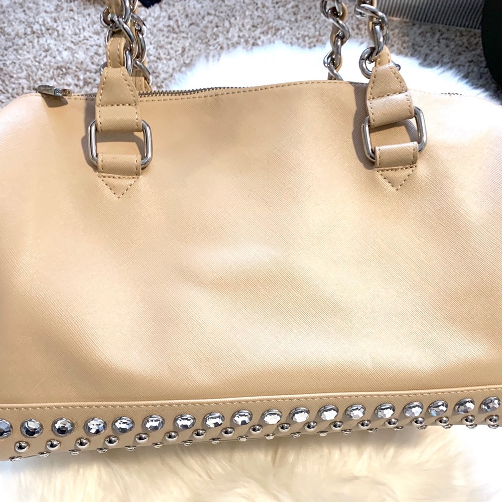 Express Studded tan Bag